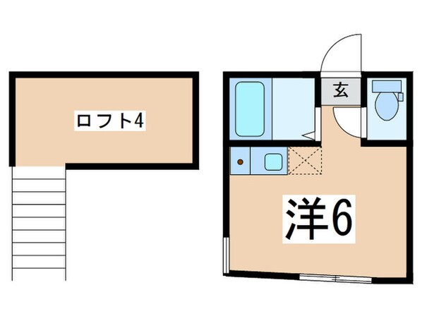 ユナイト保土ヶ谷ペレストロイカの物件間取画像